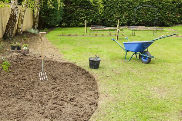 Pool Prep Yard Leveling in Port Orchard