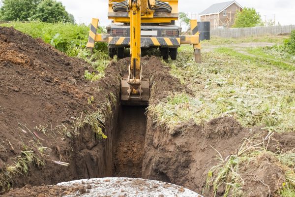 Drainage Trench Installation in Port Orchard