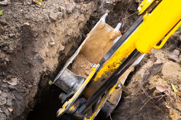 Downspout Trenching in Port Orchard