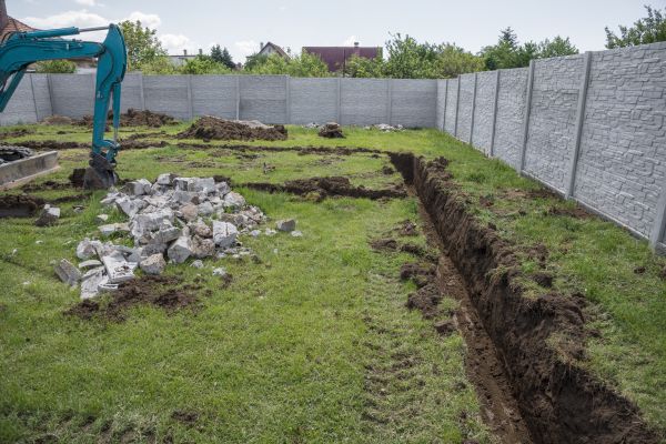 Yard Trenching in Port Orchard