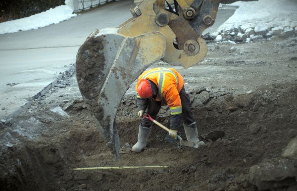 Drain Excavation in Port Orchard