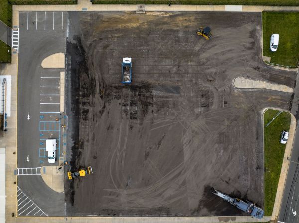 Parking Lot Excavation in Port Orchard