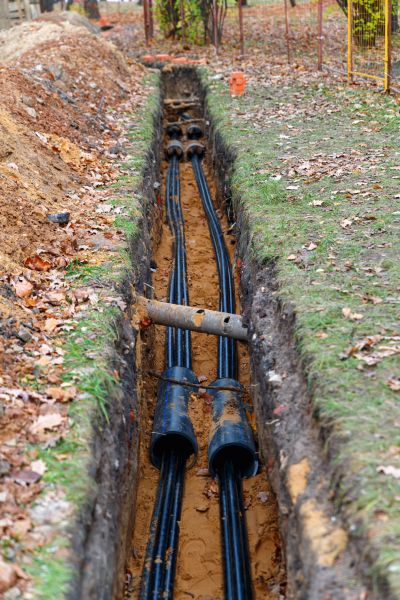 Electrical Line Excavation in Port Orchard