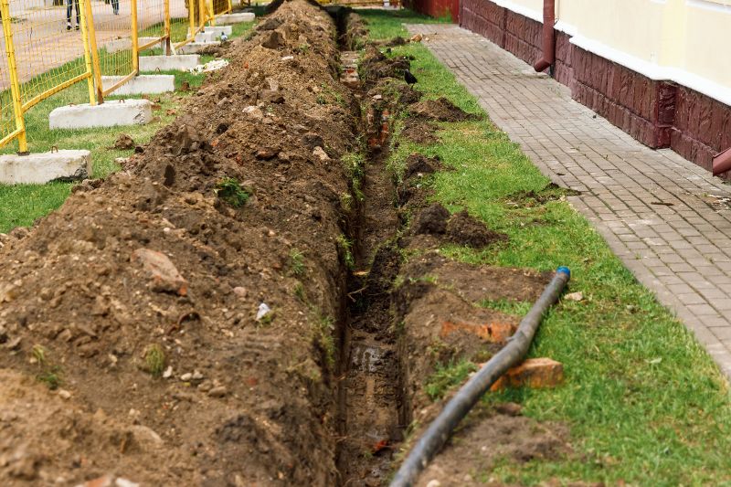 Drainage Trench Repair